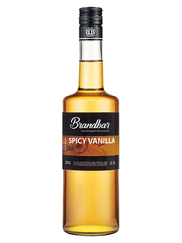Лікер Brandbar Spicy vanilla (Пряна Ваніль) 0,7л 28%
