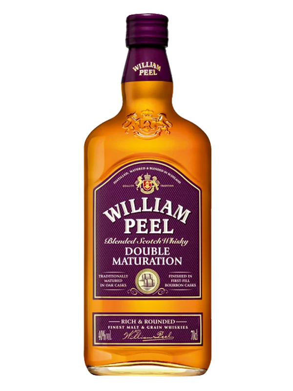 Віскі William Peel Double Maturation Blended 0,7л 40%