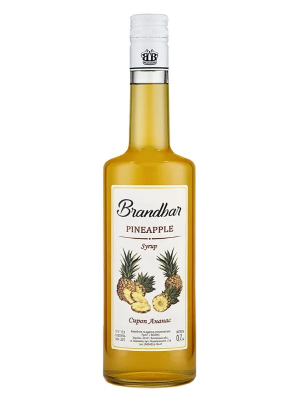 Сироп Brandbar Pineapple (Ананас) 0,7 л