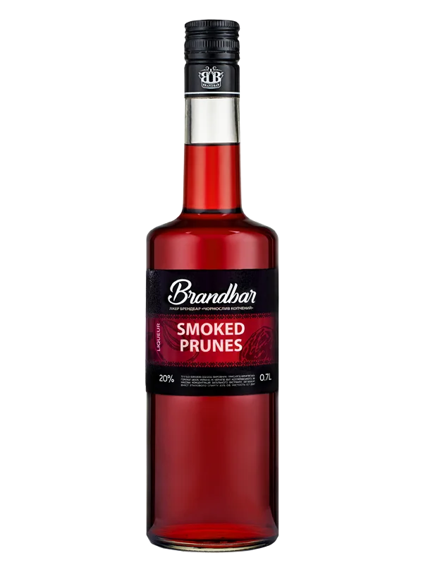 Лікер Brandbar Smoked prunes (Копчений чорнослив) 0,7л 20%